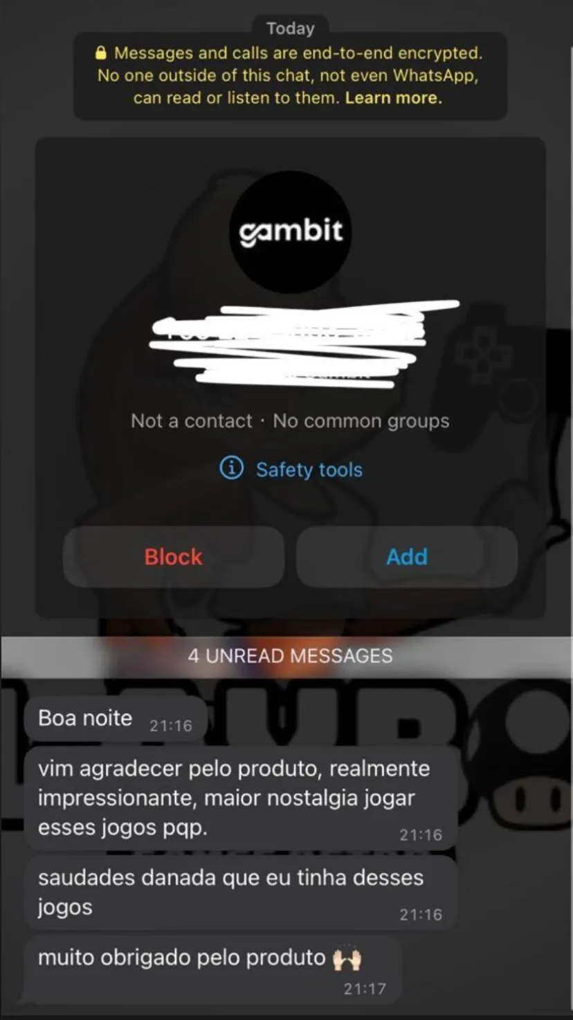 Depoimento clientes | Playbox