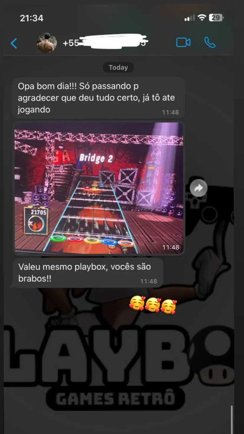 Depoimento clientes | Playbox