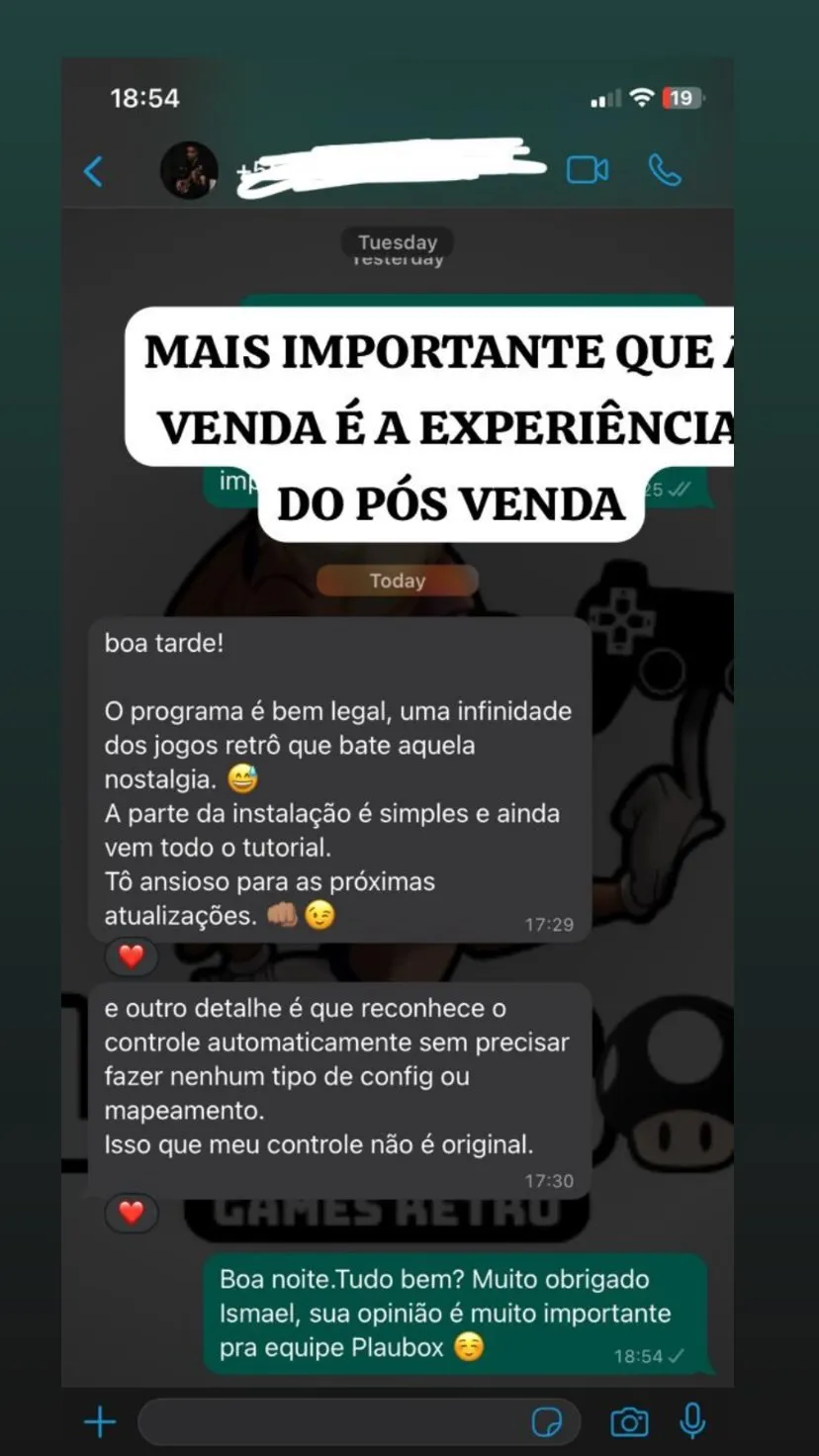 Depoimento clientes | Playbox